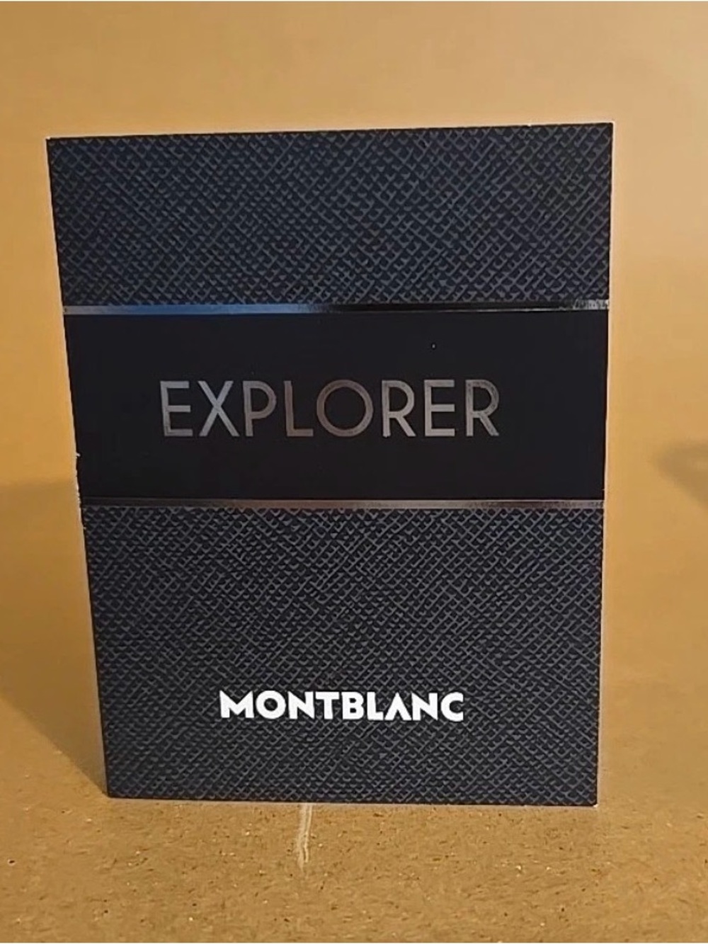 EXPLORER MONT BLANC EAU DE PARFUM CARDED Sample SPRAY for 2ml-0.06Fl Oz. New